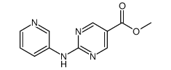 methyl 2-(pyridin-3-ylamino)pyrimidine-5-carboxylate结构式