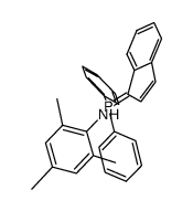 Ph2P(indenyl)NH(mesityl)结构式