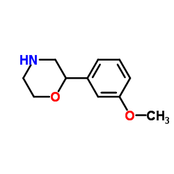 2-(3-Methoxyphenyl)morpholine Structure