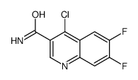 4-氯-6,7-二氟喹啉-3-甲酰胺图片