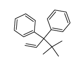 (4,4-dimethylpent-1-ene-3,3-diyl)dibenzene Structure