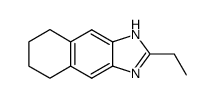 Naphth[2,3-d]imidazole, 2-ethyl-5,6,7,8-tetrahydro- (6CI)结构式