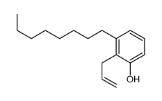 3-octyl-2-prop-2-enylphenol Structure