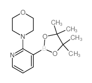 4-(3-(4,4,5,5-Tetramethyl-1,3,2-dioxaborolan-2-yl)pyridin-2-yl)morpholine picture