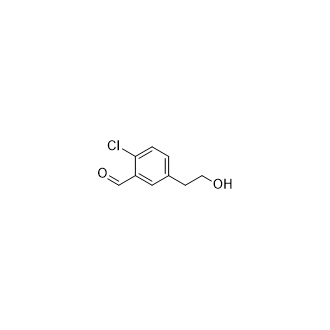 2-氯-5-(2-羟乙基)苯甲醛图片