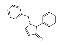 1-benzyl-2-phenyl-2H-pyrrol-3-one Structure