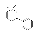 2,2-dimethyl-6-phenyl-5,6-dihydrooxasiline结构式