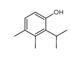 2-isopropyl-3,4-dimethylphenol Structure