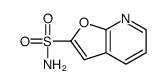 Furo[2,3-b]pyridine-2-sulfonamide (9CI) structure