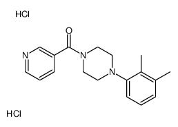 [4-(2,3-dimethylphenyl)piperazin-1-yl]-pyridin-3-ylmethanone,dihydrochloride Structure