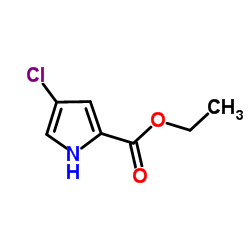 Ethyl 4-chloro-1H-pyrrole-2-carboxylate Structure