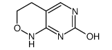 6H,8H-3,4-dihydropyrimido(4,5-c)(1,2)oxazin-7-one结构式