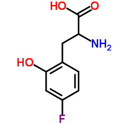 4-Fluoro-2-hydroxyphenylalanine Structure