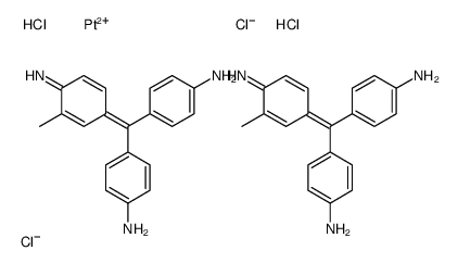 platinum basic fuchsin complex structure