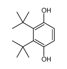 2,3-ditert-butylbenzene-1,4-diol Structure