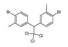 2,2-bis-(4-bromo-3-methyl-phenyl)-1,1,1-trichloro-ethane Structure