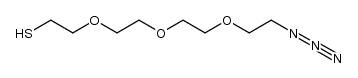 HS-PEG3-CH2CH2N3 structure