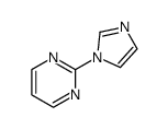 Pyrimidine, 2-(1H-imidazol-1-yl)- (9CI) Structure