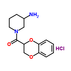 (3-Amino-piperidin-1-yl)-(2,3-dihydro-benzo[1,4]dioxin-2-yl)-Methanone hydrochloride图片