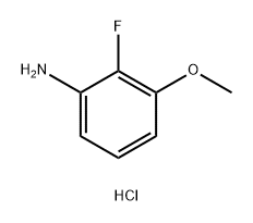 2-Fluoro-3-methoxyaniline hydrochloride结构式