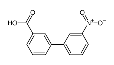 3'-NITRO-[1,1'-BIPHENYL]-3-CARBOXYLIC ACID Structure