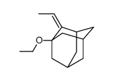 Tricyclo[3.3.1.13,7]decane, 1-ethoxy-2-ethylidene-, (E)- (9CI)结构式