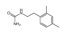 2-<2.4-Xylyl>ethylharnstoff Structure