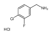 4-CHLORO-3-FLUOROBENZYLAMINE HYDROCHLORIDE图片