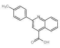 2-(4-甲基苯基)喹啉-4-羧酸图片