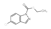 1H-Indazole-1-carbothioicacid, 5-chloro-, S-ethyl ester Structure