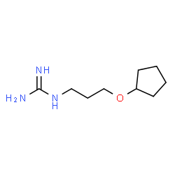 Guanidine,[3-(cyclopentyloxy)propyl]-(7CI,8CI)结构式