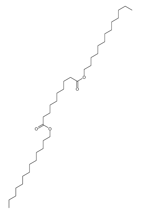 ditridecyl decanedioate Structure