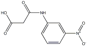 N-(3-Nitro-phenyl)-malonamic acid结构式