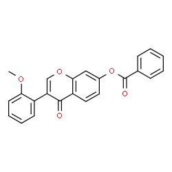 3-(2-Methoxyphenyl)-4-oxo-4H-chromen-7-yl benzoate picture