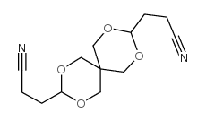 3,9-双(3-氰乙基)-2,4,8,10-四氧杂螺[5.5]十一烷结构式