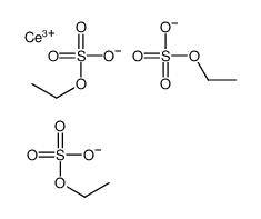 ethyl hydrogen sulphate, cerium(3+) salt Structure