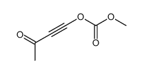 Carbonic acid, methyl 3-oxo-1-butynyl ester (9CI) Structure