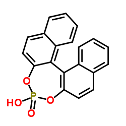 1,1'-Binaphthyl-2,2'-diyl hydrogenphosphate structure