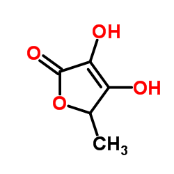 3,4-dihydroxy-5-methyl-2-furanone Structure