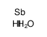 oxoantimony,trihydroiodide Structure