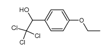 1-(4-ethoxy-phenyl)-2,2,2-trichloro-ethanol结构式