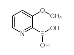 3-甲氧基吡啶-2-硼酸结构式