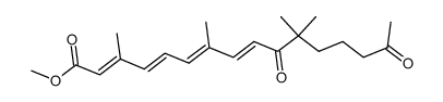 methyl 5,6-dioxo-5,6-secoretinoate Structure