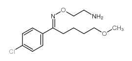 Clovoxamine fumarate Structure