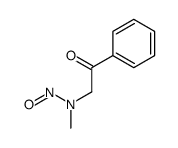 N-methyl-N-phenacylnitrous amide结构式