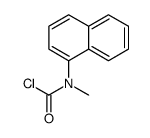 N-methyl-N-naphthalen-1-ylcarbamoyl chloride Structure