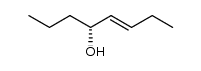 (E)-(R)-5-octen-4-ol Structure