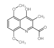 5,8-dimethoxy-3-methyl-4-oxo-1H-quinoline-2-carboxylic acid picture