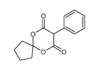 8-phenyl-6,10-dioxaspiro[4.5]decane-7,9-dione Structure