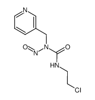 1-(2-chloroethyl)-3-nitroso-3-(3-pyridylmethyl)urea结构式